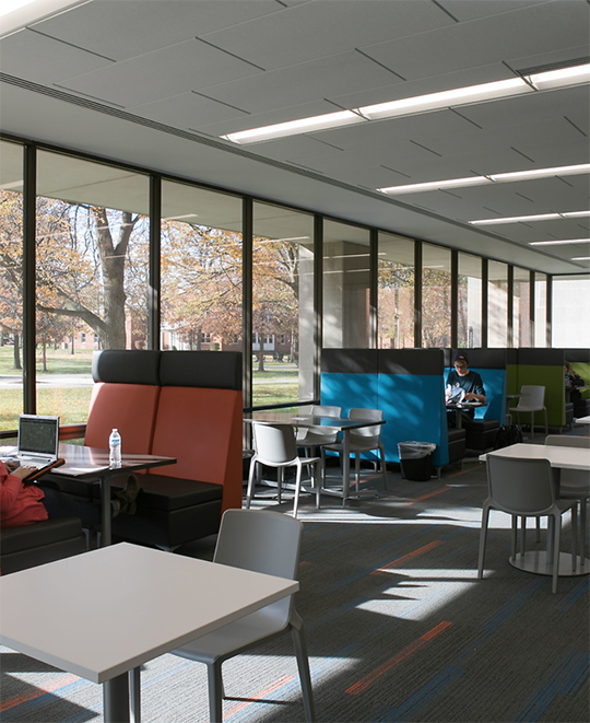 Open spaces to study