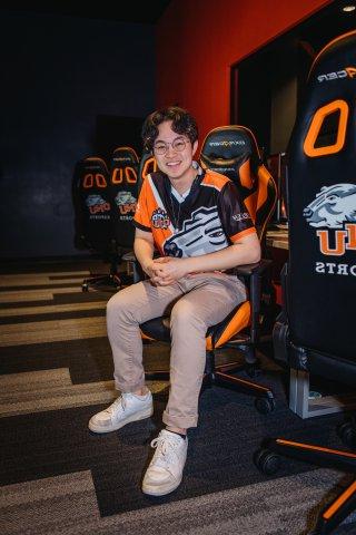 Photo of Ken in esports gaming chair
